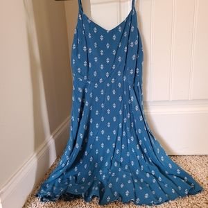 Blue dress